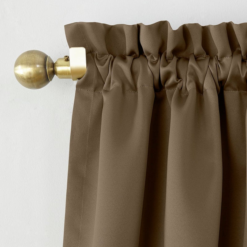 Sun Zero Barrow Energy Efficient Rod Pocket Curtain Panel Pair - Image 2